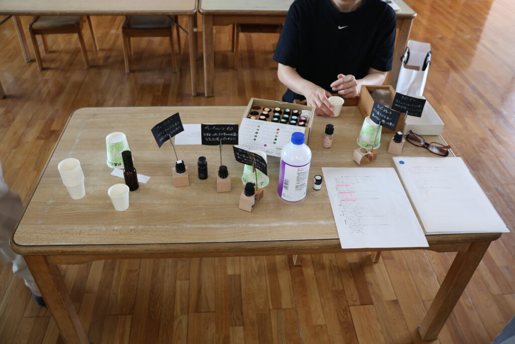 未満児試食会とアロマ教室(R7.6.18)